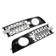 LED Mesh Front Fog Light Cover Plating Mesh Grille Yellow Flowing Turn Signal Lamp White DRL For Audi A4 B6 2001-2005 LED Mesh Front Fog Light Cover Plating Mesh Grille Yellow Flowing Turn Signal Lamp White DRL For Audi A4 B6 2001-2005