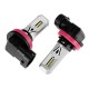 A617 80W LED Car Fog Lights H11 H1 H3 H7 DRL Driving Brake Bulb 9005 9006 1500LM 6500K Cool White 2PCS