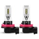A617 80W LED Car Fog Lights H11 H1 H3 H7 DRL Driving Brake Bulb 9005 9006 1500LM 6500K Cool White 2PCS A617 80W LED Car Fog Lights H11 H1 H3 H7 DRL Driving Brake Bulb 9005 9006 1500LM 6500K Cool White 2PCS