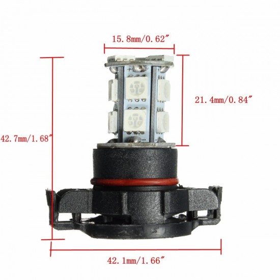 Pair 12V H16 5202 5050 2504 SMD LED Car Fog Light Bulbs DRL Lamp Deep Blue 10000k Pair 12V H16 5202 5050 2504 SMD LED Car Fog Light Bulbs DRL Lamp Deep Blue 10000k