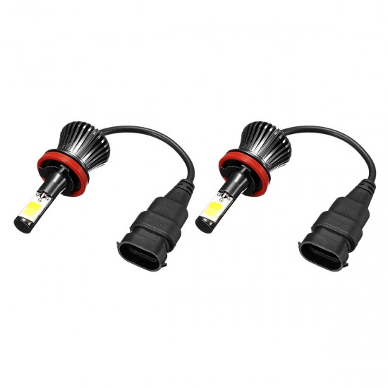 Pair 2600LM 6W COB LED Car Fog Lights H1 H3 H4 H7 H8/H11 9005/9006 Dual Color 3000K/6000K Pair 2600LM 6W COB LED Car Fog Lights H1 H3 H4 H7 H8/H11 9005/9006 Dual Color 3000K/6000K