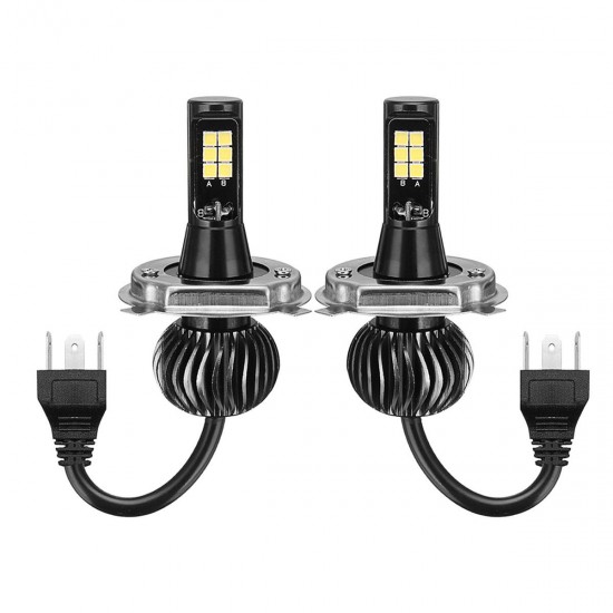 Pair 40W 5200LM White Car LED Headlights Fog Lights Bulb Lamp H1 H3 H4 H7 H8 H9 H11 9005 9006