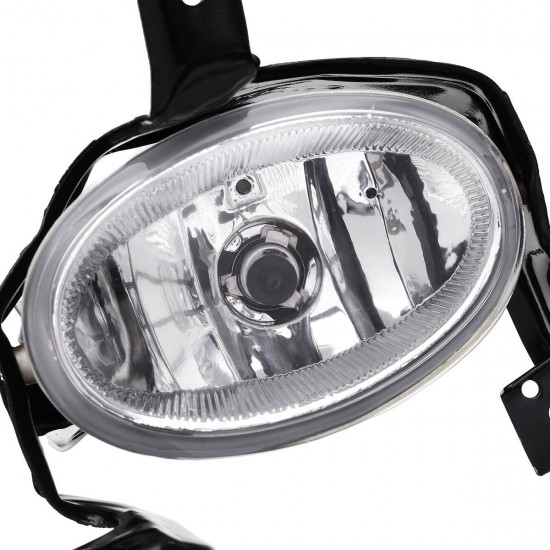 Pair 55W Car Front Bumper Fog Lights with Halogen Lamps Yellow for Honda CR-V 2010-2011 Pair 55W Car Front Bumper Fog Lights with Halogen Lamps Yellow for Honda CR-V 2010-2011