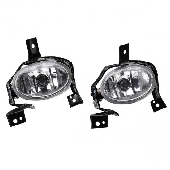 Pair 55W Car Front Bumper Fog Lights with Halogen Lamps Yellow for Honda CR-V 2010-2011 Pair 55W Car Front Bumper Fog Lights with Halogen Lamps Yellow for Honda CR-V 2010-2011
