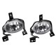 Pair 55W Car Front Bumper Fog Lights with Halogen Lamps Yellow for Honda CR-V 2010-2011 Pair 55W Car Front Bumper Fog Lights with Halogen Lamps Yellow for Honda CR-V 2010-2011