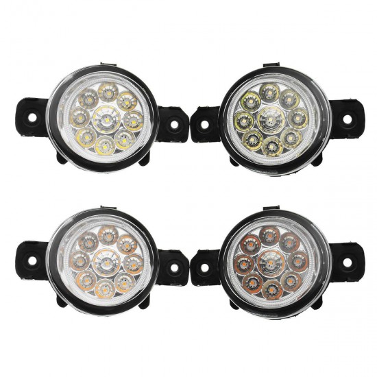 Pair 6W Car Front Fog Lights with H11 bulb for Nissan Altima Maxima Rogue Sentra Yellow/White Pair 6W Car Front Fog Lights with H11 bulb for Nissan Altima Maxima Rogue Sentra Yellow/White