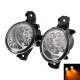 Pair 6W Car Front Fog Lights with H11 bulb for Nissan Altima Maxima Rogue Sentra Yellow/White
