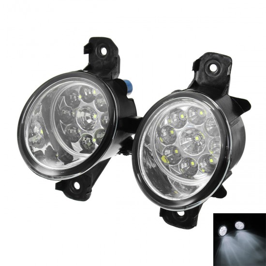 Pair 6W Car Front Fog Lights with H11 bulb for Nissan Altima Maxima Rogue Sentra Yellow/White Pair 6W Car Front Fog Lights with H11 bulb for Nissan Altima Maxima Rogue Sentra Yellow/White