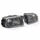 Pair Black Fog Lights Bumper Lamp Cover Housing For BMW E39 5-Series 97-00/ Z3 97-01 Pair Black Fog Lights Bumper Lamp Cover Housing For BMW E39 5-Series 97-00/ Z3 97-01