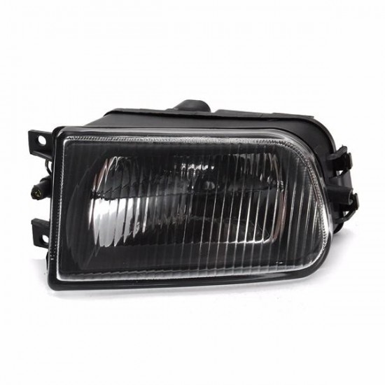 Pair Black Fog Lights Bumper Lamp Cover Housing For BMW E39 5-Series 97-00/ Z3 97-01