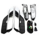 Pair Car Fog Lights L&R Grill Lamp Bulb Harness Switch Kit For Honda CR-V CRV 15-16 Pair Car Fog Lights L&R Grill Lamp Bulb Harness Switch Kit For Honda CR-V CRV 15-16