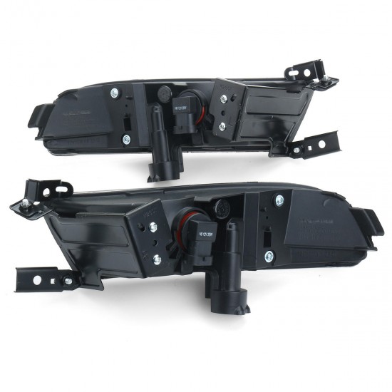 Pair Car Fog Lights L&R Grill Lamp Bulb Harness Switch Kit For Honda CR-V CRV 15-16 Pair Car Fog Lights L&R Grill Lamp Bulb Harness Switch Kit For Honda CR-V CRV 15-16
