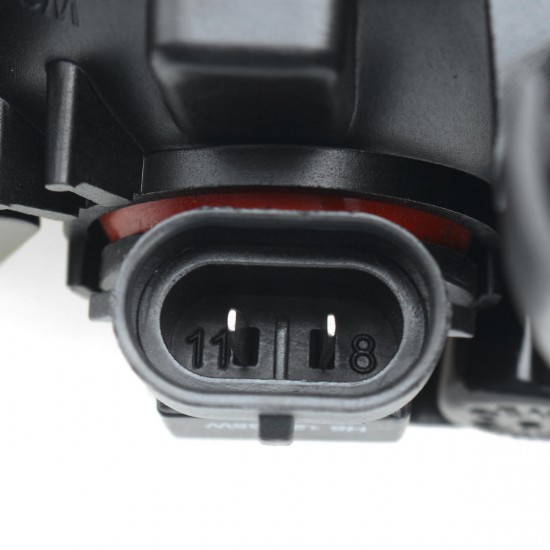 Pair Car Fog Lights L&R Grill Lamp Bulb Harness Switch Kit For Honda CR-V CRV 15-16 Pair Car Fog Lights L&R Grill Lamp Bulb Harness Switch Kit For Honda CR-V CRV 15-16