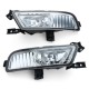 Pair Car Fog Lights L&R Grill Lamp Bulb Harness Switch Kit For Honda CR-V CRV 15-16 Pair Car Fog Lights L&R Grill Lamp Bulb Harness Switch Kit For Honda CR-V CRV 15-16