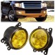 Pair Car Fog Lights Lamp with LED Bulb 12W Yellow for Ford/Honda/Acura/Nissan/Suzuki Pair Car Fog Lights Lamp with LED Bulb 12W Yellow for Ford/Honda/Acura/Nissan/Suzuki