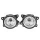 Pair Car Front Bumper Fog Lights Kit with Harness Bulbs Amber for Honda Civic 2/4Dr 2016-2017 Pair Car Front Bumper Fog Lights Kit with Harness Bulbs Amber for Honda Civic 2/4Dr 2016-2017