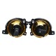Pair Car Front Bumper Fog Lights Lamp with Grilles Cover For VW Transporter Caravelle 2009-2015 Pair Car Front Bumper Fog Lights Lamp with Grilles Cover For VW Transporter Caravelle 2009-2015