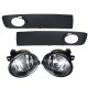 Pair Car Front Bumper Fog Lights Lamp with Grilles Cover For VW Transporter Caravelle 2009-2015 Pair Car Front Bumper Fog Lights Lamp with Grilles Cover For VW Transporter Caravelle 2009-2015