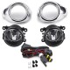 Pair Car Front Bumper Fog Lights with Covers Lamps Wiring Harness for Ford Focus 2012-2014 Pair Car Front Bumper Fog Lights with Covers Lamps Wiring Harness for Ford Focus 2012-2014