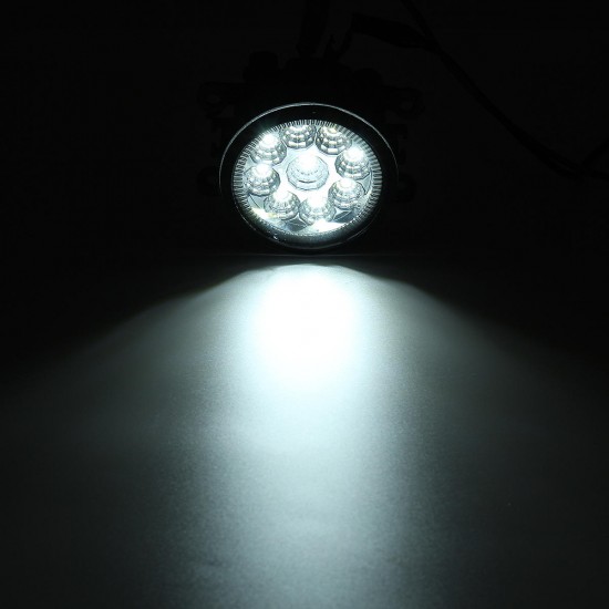 Pair Car Front LED Fog Lights Lamps with H11 Bulbs White For Land Rover Discovery 4 Range Rover Sport L322 Pair Car Front LED Fog Lights Lamps with H11 Bulbs White For Land Rover Discovery 4 Range Rover Sport L322