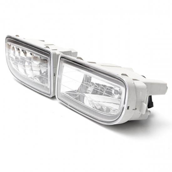 Pair Clear Car Front Driving Fog Lights Lamp with 9006 Bulbs 55W For Toyota Land Cruiser 1998-2007 Pair Clear Car Front Driving Fog Lights Lamp with 9006 Bulbs 55W For Toyota Land Cruiser 1998-2007
