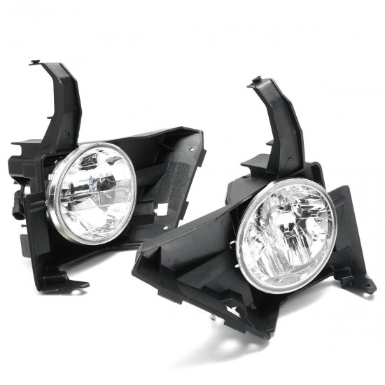 Pair Clear Front Bumper Fog Light Driving Lamp Switch+Wiring For Honda CR-V CRV 2005-2006 Pair Clear Front Bumper Fog Light Driving Lamp Switch+Wiring For Honda CR-V CRV 2005-2006