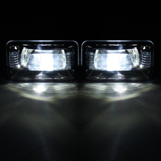 Pair Front Bumper LED Fog Lights Lamps for Ford F-150 2015-2017