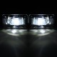 Pair Front Bumper LED Fog Lights Lamps for Ford F-150 2015-2017