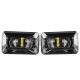 Pair Front Bumper LED Fog Lights Lamps for Ford F-150 2015-2017