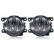 Pair Front Fog Lights Lamps with H11 Bulb For Land Rover Discovery 4 Range Rover Sport