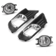 Pair H11 Front Bumper Clear Fog Lights with Wiring Harness Switch Lamp Covers For Toyota Camry 07-09 Pair H11 Front Bumper Clear Fog Lights with Wiring Harness Switch Lamp Covers For Toyota Camry 07-09