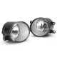 Pair H11 Front Bumper Clear Fog Lights with Wiring Harness Switch Lamp Covers For Toyota Camry 07-09