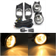 Pair H11 Front Bumper Clear Fog Lights with Wiring Harness Switch Lamp Covers For Toyota Camry 07-09 Pair H11 Front Bumper Clear Fog Lights with Wiring Harness Switch Lamp Covers For Toyota Camry 07-09