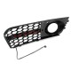 Pair Honeycomb Hex Mesh Fog Lights Cover Grille with Flowing LED Turn Signal White DRL Daytime Running For Audi A4 B8 2009-2011 Pair Honeycomb Hex Mesh Fog Lights Cover Grille with Flowing LED Turn Signal White DRL Daytime Running For Audi A4 B8 2009-2011