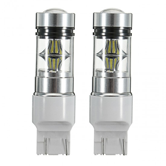 Pair LED Car Fog Lights Lamp Bulb H7 H11 9006 7443 3157 1156/BA15S 1157/BAY15D 100W 1000LM