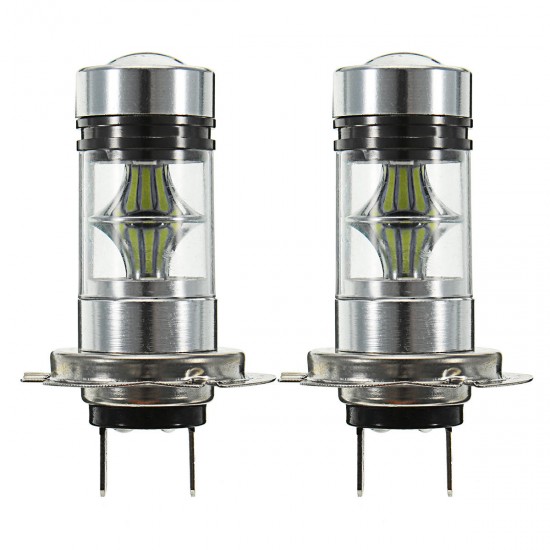 Pair LED Car Fog Lights Lamp Bulb H7 H11 9006 7443 3157 1156/BA15S 1157/BAY15D 100W 1000LM