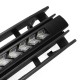 Pair Mesh Fog Lights Cover Grille Flowing LED Turn Signal White DRL Daytime Running For Audi A4 B6 2002-2005 Pair Mesh Fog Lights Cover Grille Flowing LED Turn Signal White DRL Daytime Running For Audi A4 B6 2002-2005