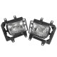 Pair Plastic Bumper Front Clear Fog Light Cover for BMW E30 318i 318is 325i 325is