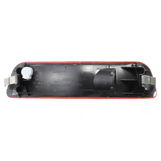 Red Rear Central Bumper Reflector Fog Light Lamp For Nissan Qashqai 2007-2013
