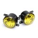 Right/Left LED Front Fog Light Lamp Lens with H8/H11 Bulbs Amber Universal For Honda Civic Fit Odyssey Right/Left LED Front Fog Light Lamp Lens with H8/H11 Bulbs Amber Universal For Honda Civic Fit Odyssey