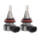 L1 Upgraded Car LED Fog Lights H7 H11 9005 9006 40W 5600LM 6000K Xenon White Halogen Bulb Replacement 2PCS