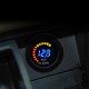 12/24V Digital Voltmeter Voltage Volt Meter Gauge LED Color Screen Low Voltage Alarm For Car Boat Motorcycle