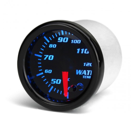 2 Inch 52mm Water Temperature Gauge Meter 7 Color LED