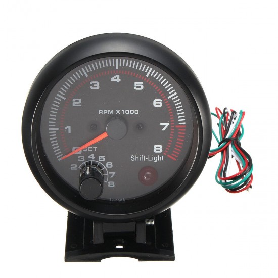 3.75 Inch 95mm DC12V 0~8000RPM Car Tachometer Gauge 3.75 Inch 95mm DC12V 0~8000RPM Car Tachometer Gauge