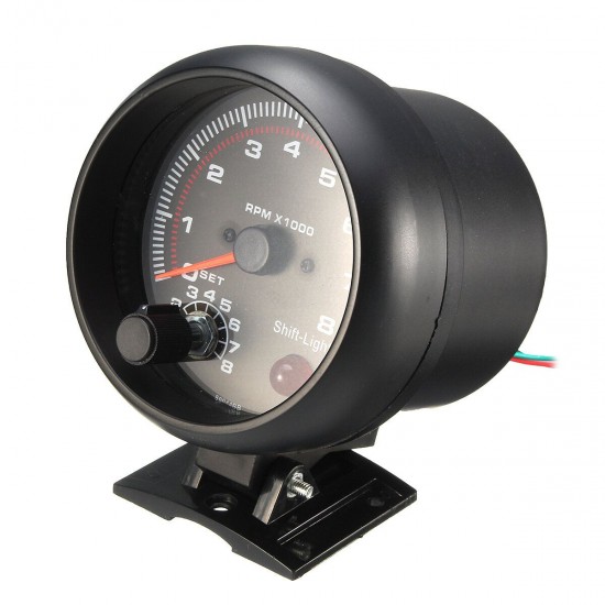 3.75 Inch 95mm DC12V 0~8000RPM Car Tachometer Gauge 3.75 Inch 95mm DC12V 0~8000RPM Car Tachometer Gauge
