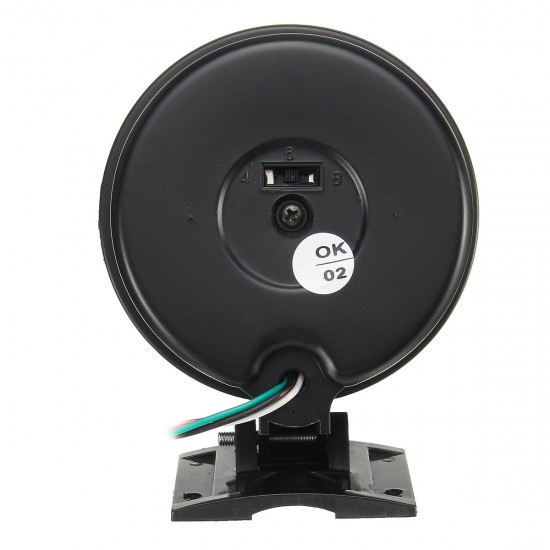 3.75 Inch 95mm DC12V 0~8000RPM Car Tachometer Gauge