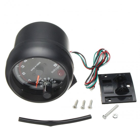 3.75 Inch 95mm DC12V 0~8000RPM Car Tachometer Gauge 3.75 Inch 95mm DC12V 0~8000RPM Car Tachometer Gauge