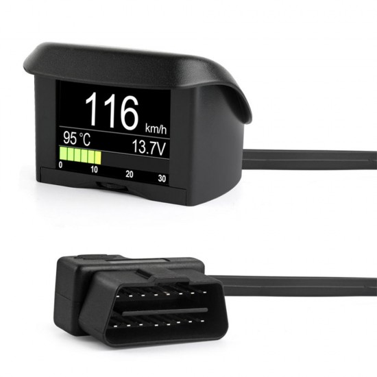 A202 OBD Driving Computer Speedometer Digital Display Car Coolant Temperature Gauge A202 OBD Driving Computer Speedometer Digital Display Car Coolant Temperature Gauge