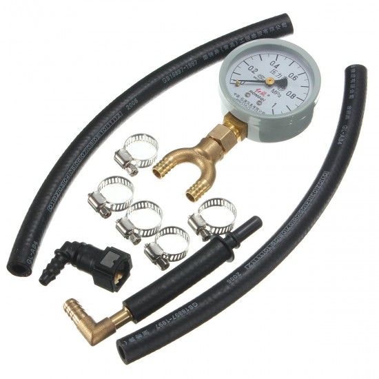 Automotive Fuel Injection Pump Car Pressure Gauge Tester Gasoline Test Tools Automotive Fuel Injection Pump Car Pressure Gauge Tester Gasoline Test Tools
