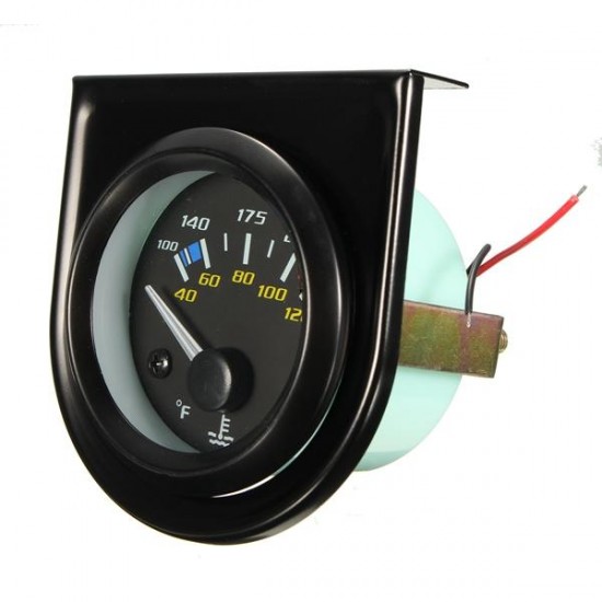 Car Water Temperature Gauge 2 Inch for 12 Volt System Universal